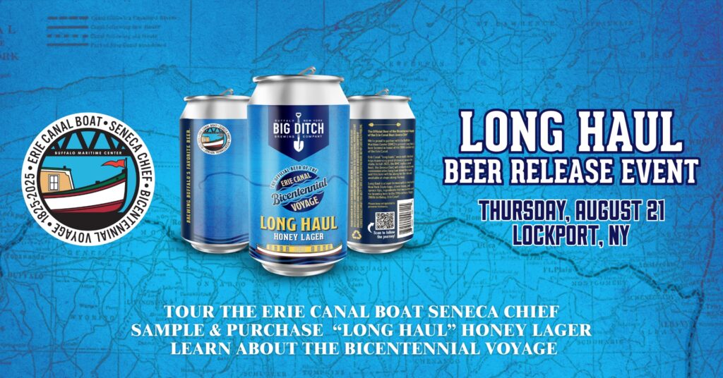 LongHaul release 1024x536 - Long Haul Release: Erie Canal Bicentennial Voyage Beer Launch