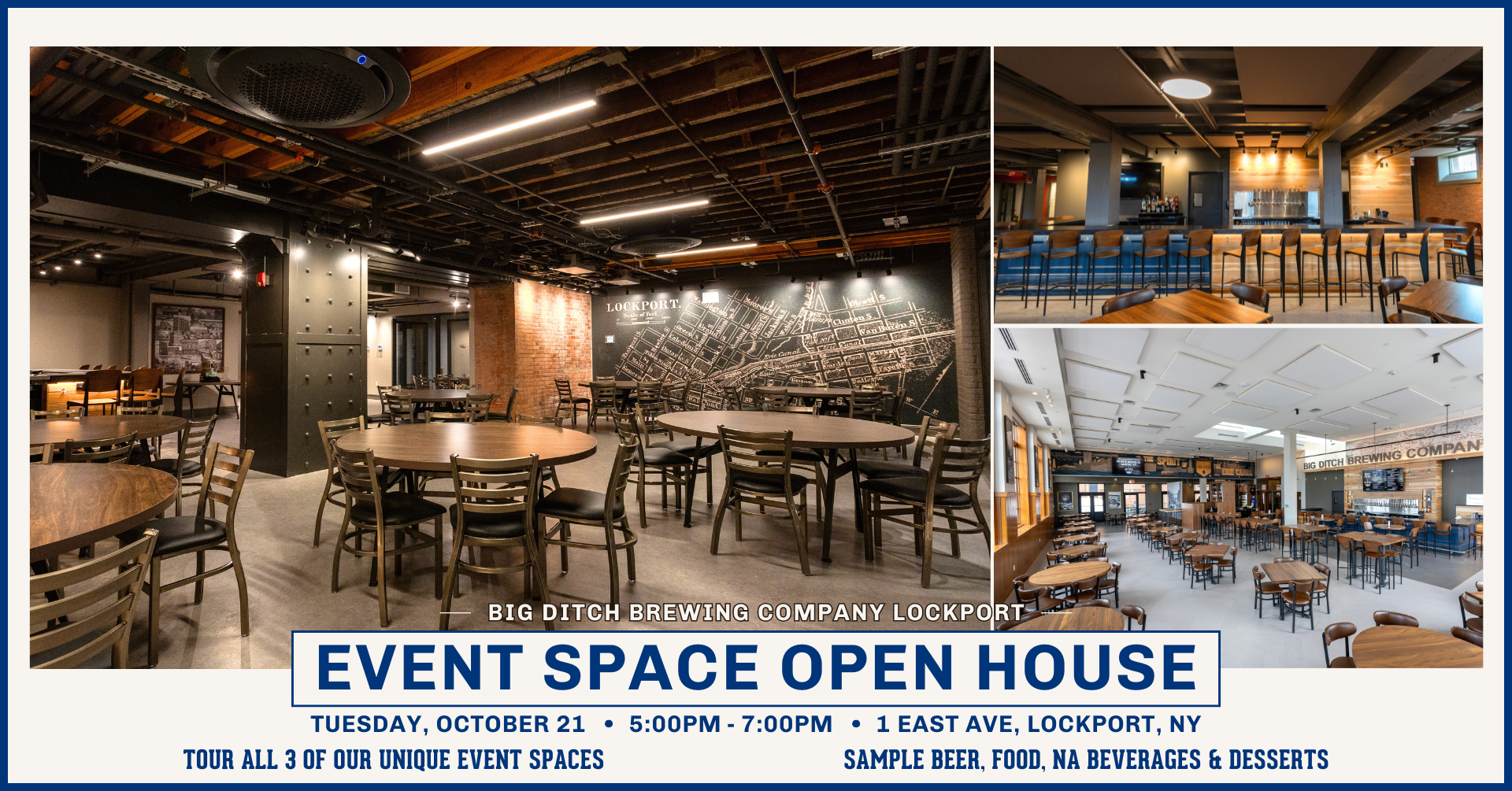 Event Space Open House - Lockport Event Open House LP 1920 x 1005 px - Event Space Open House - Lockport