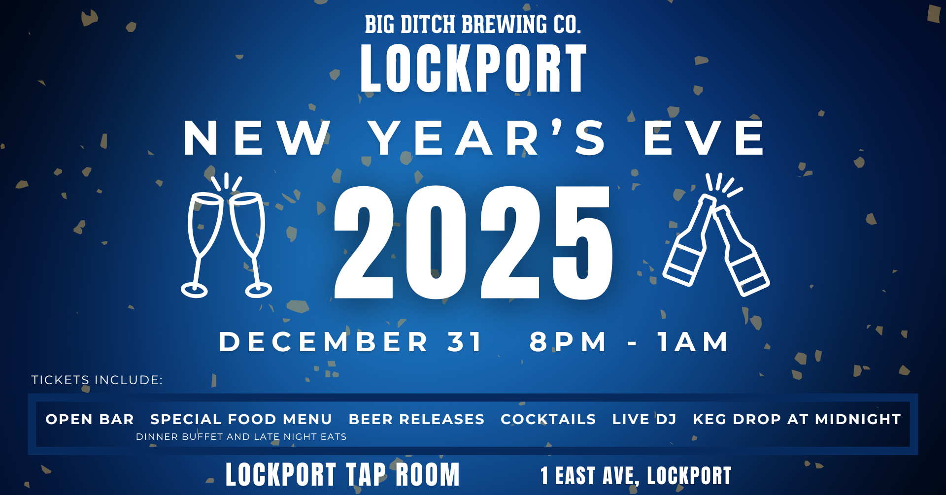 NYE 2025 FB Event LP - New Year's Eve Lockport