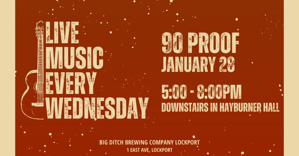 LP music Jan28 1024x536 - Live Music in Lockport - Downstairs in HayBurner Hall