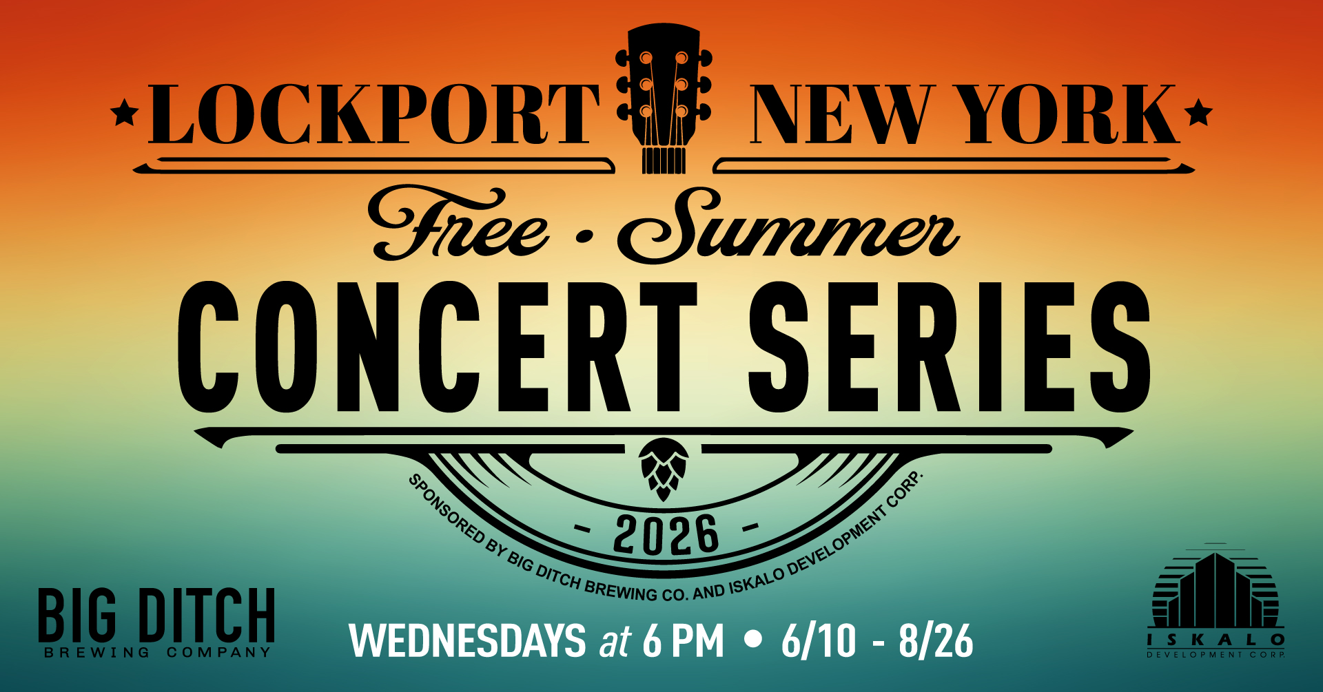 BDBC LP Summer Concert Series main 1 - Free Summer Concert Series